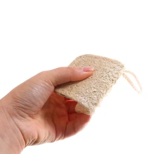 Une Éponge de Cuisine Réutilisable Écologique – Fait Main en Loofah Naturelle, Multi-couches, Brosse de Nettoyage Anti-Huile pour Vaisselle