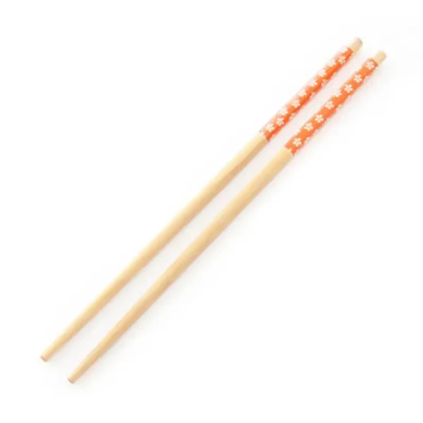 Paquet de 1 Paire de Baguettes Réutilisables en Bambou Naturel 24cm – Fait Main, Idéales pour Sushi et Hot Pot – Image 7