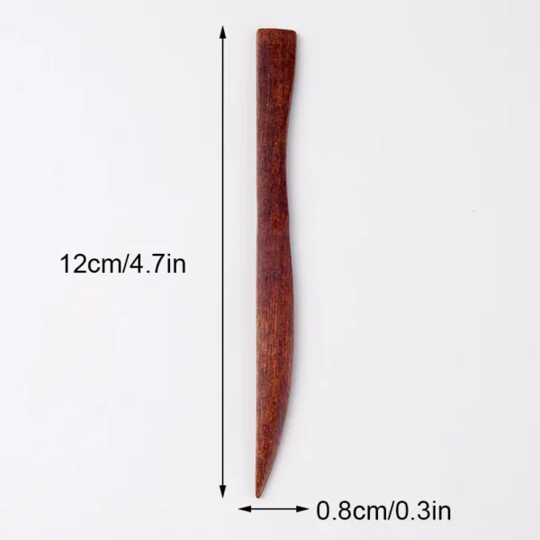 Fourchette en bois de bambou pour cuisine, ustensile de table, idéale pour desserts, salades, cadeau de maison – Image 11